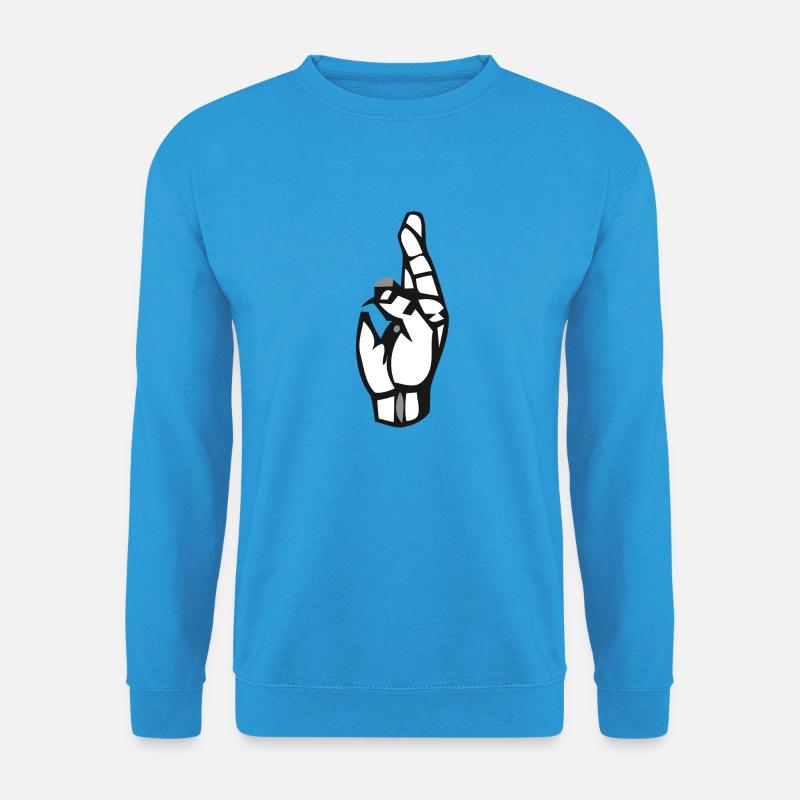 Lüge - Unisex Pullover - Meeresblau