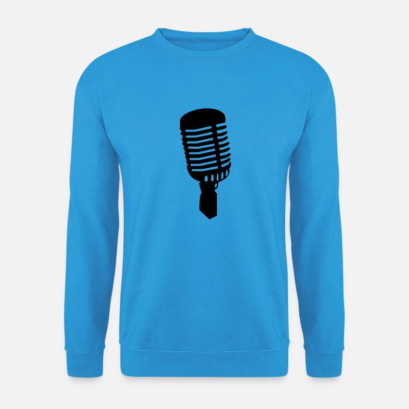 mic1 - Unisex Pullover - Meeresblau