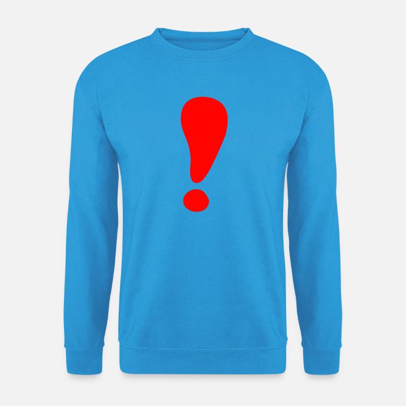 Ausrufezeichen - Unisex Pullover - Meeresblau