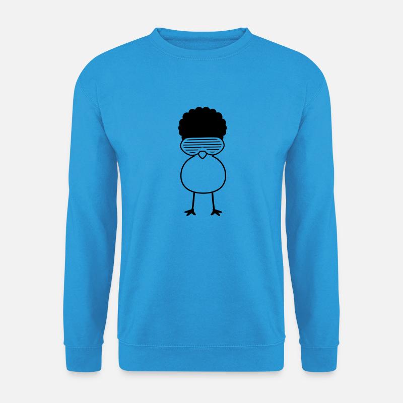 Funky Chick - Unisex Pullover - Meeresblau