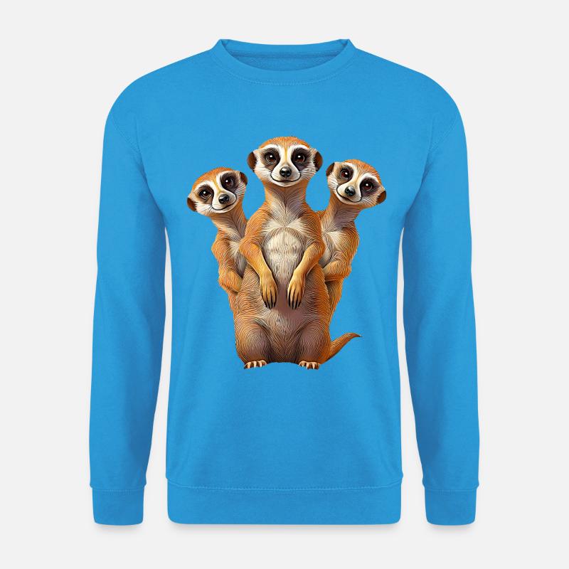 Erdmannchen - Unisex Sweatshirt - sea blue