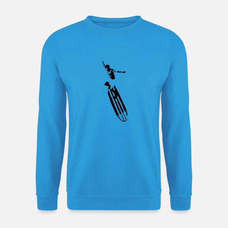 surfer - Unisex Pullover - Meeresblau