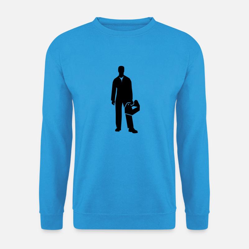 Monteur - Unisex Pullover - Meeresblau