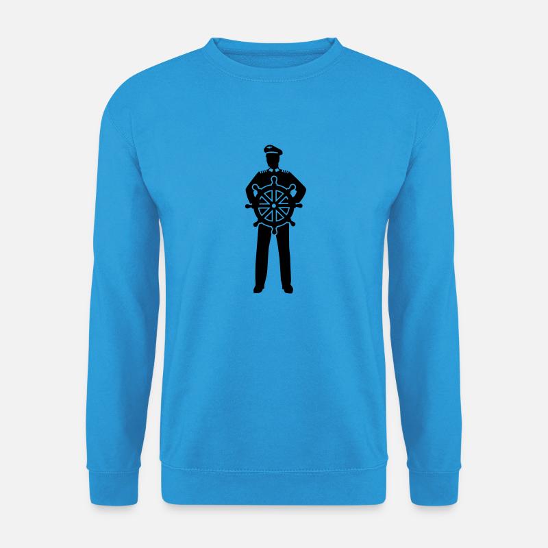 Kapitän - Unisex Pullover - Meeresblau