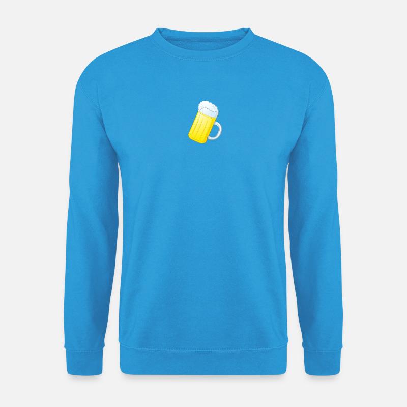 Bierkrug - Unisex Pullover - Meeresblau