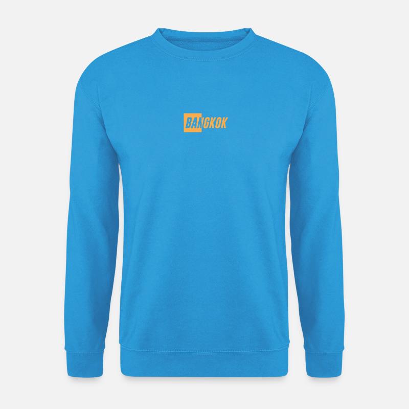 Bangkok Design - Unisex Pullover - Meeresblau