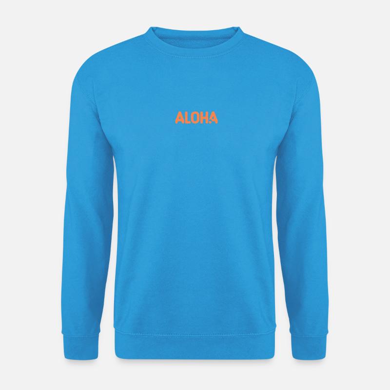 Aloha - Unisex Pullover - Meeresblau