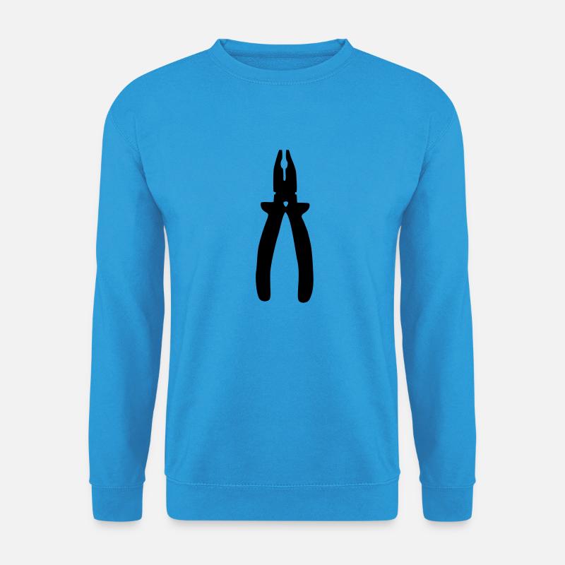 Zange/Werkzeug - Unisex Pullover - Meeresblau