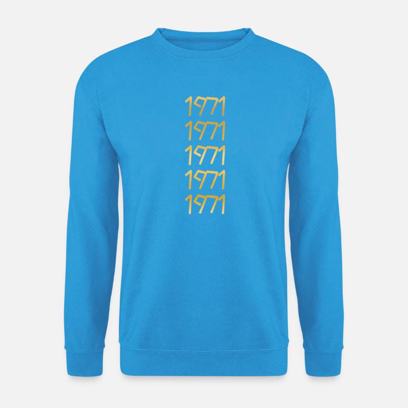 Freizeit 1971 - Unisex Pullover - Meeresblau