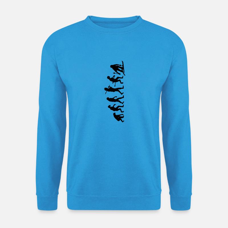 Evolution Ski - Unisex Pullover - Meeresblau