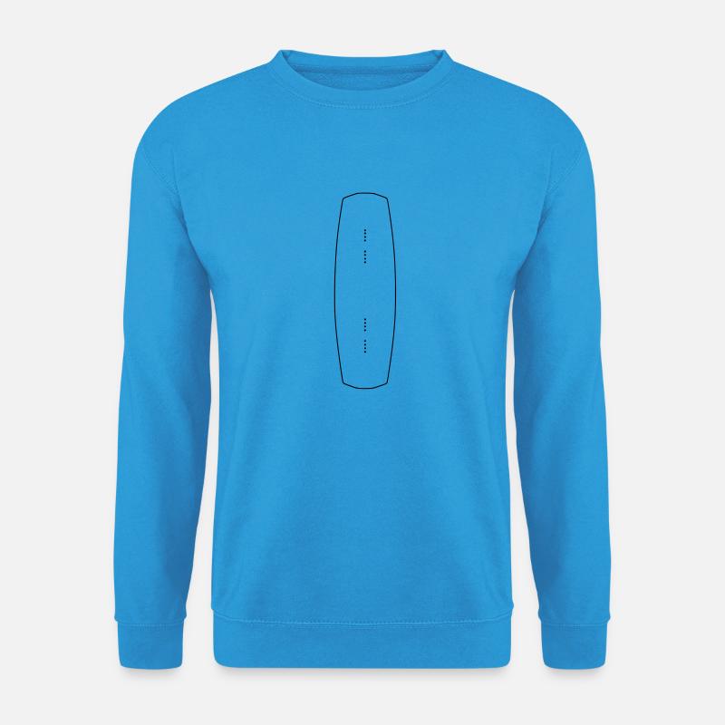 J'aime mon wakeboard, wakeboarder, wakeboard, - Sweat-shirt Unisexe - bleu mer