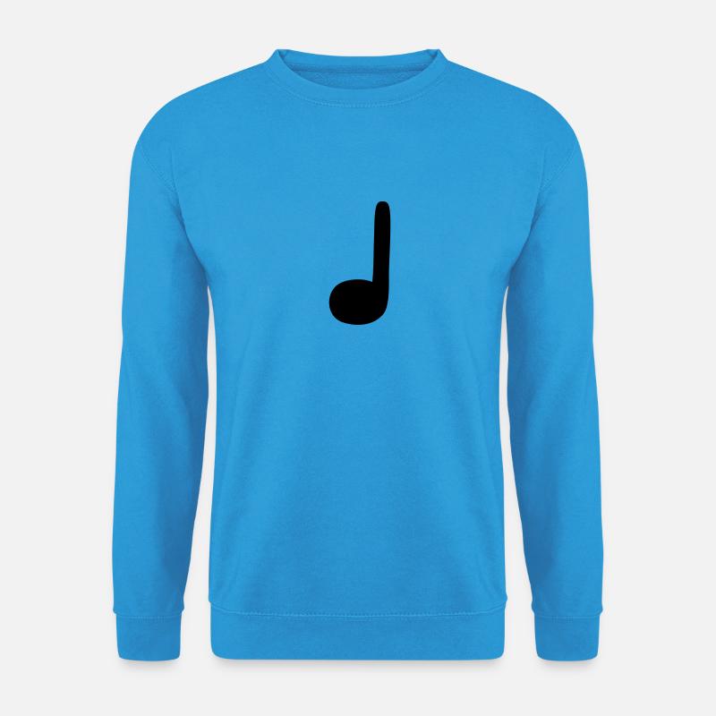 Viertelnote - Unisex Pullover - Meeresblau