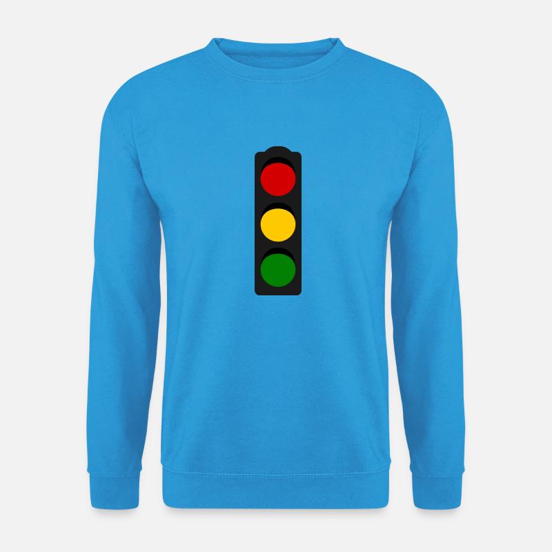Ampel 2 - Unisex Pullover - Meeresblau