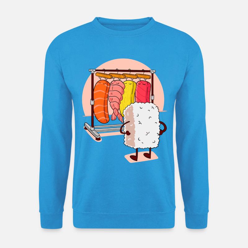 SUSHI Schließfach - Unisex Pullover - Meeresblau