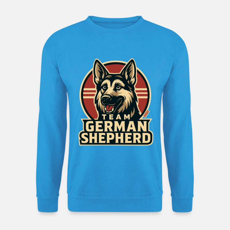 Team Deutscher Schäferhund - Unisex Pullover - Meeresblau