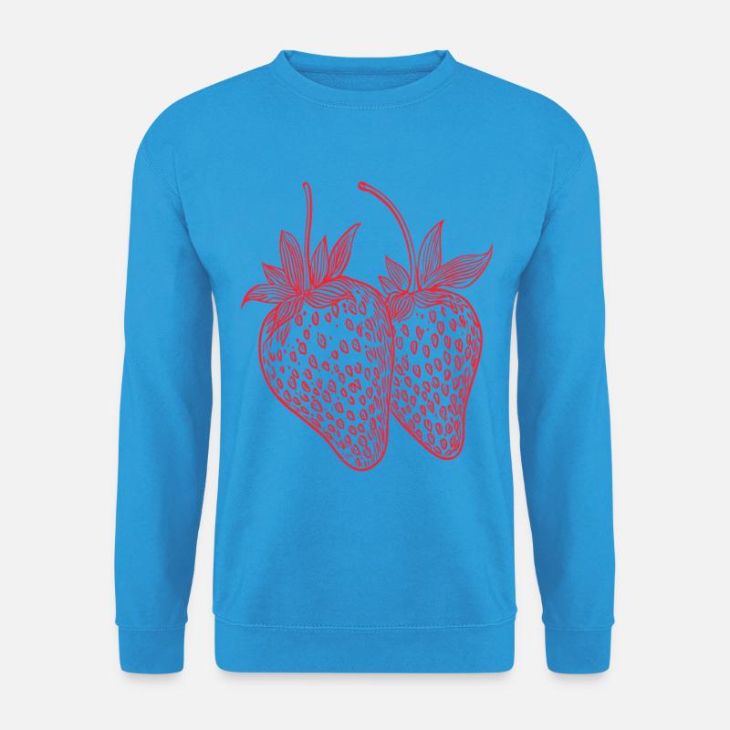 Strawberry - Unisex Pullover - Meeresblau