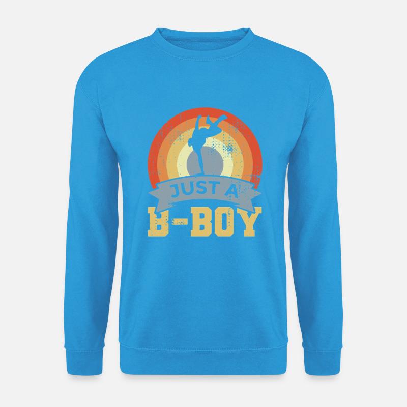 Breakdancer Junge - Unisex Pullover - Meeresblau