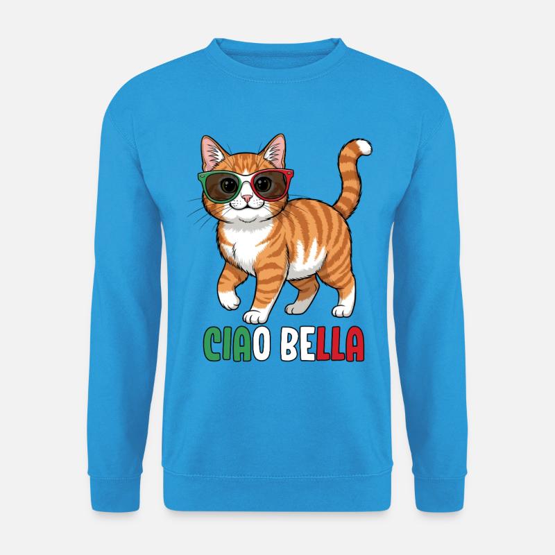 Ciao Bella - Unisex Pullover - Meeresblau