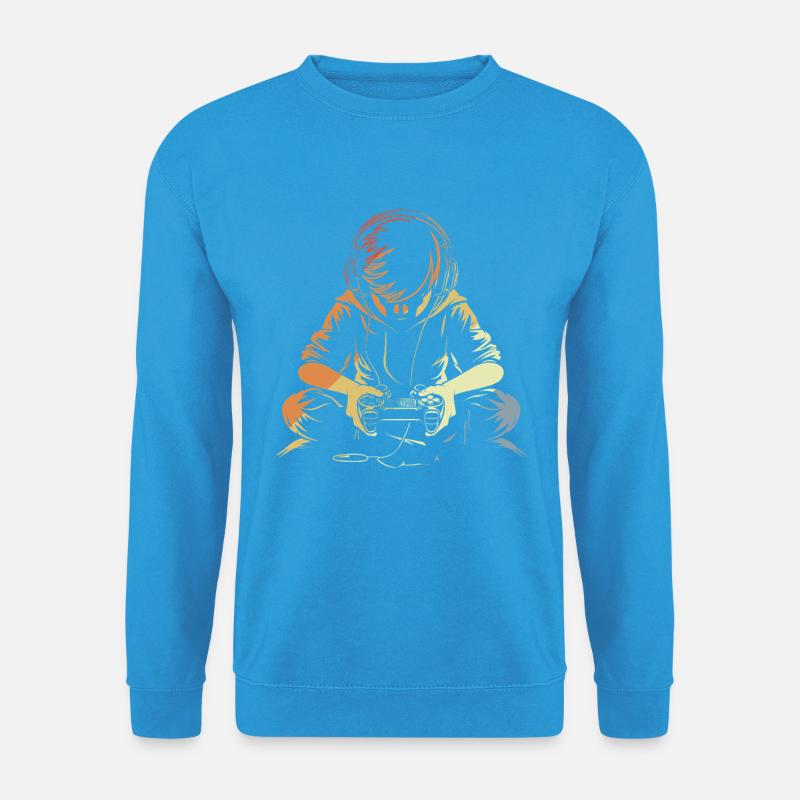 Gamer - Unisex Pullover - Meeresblau