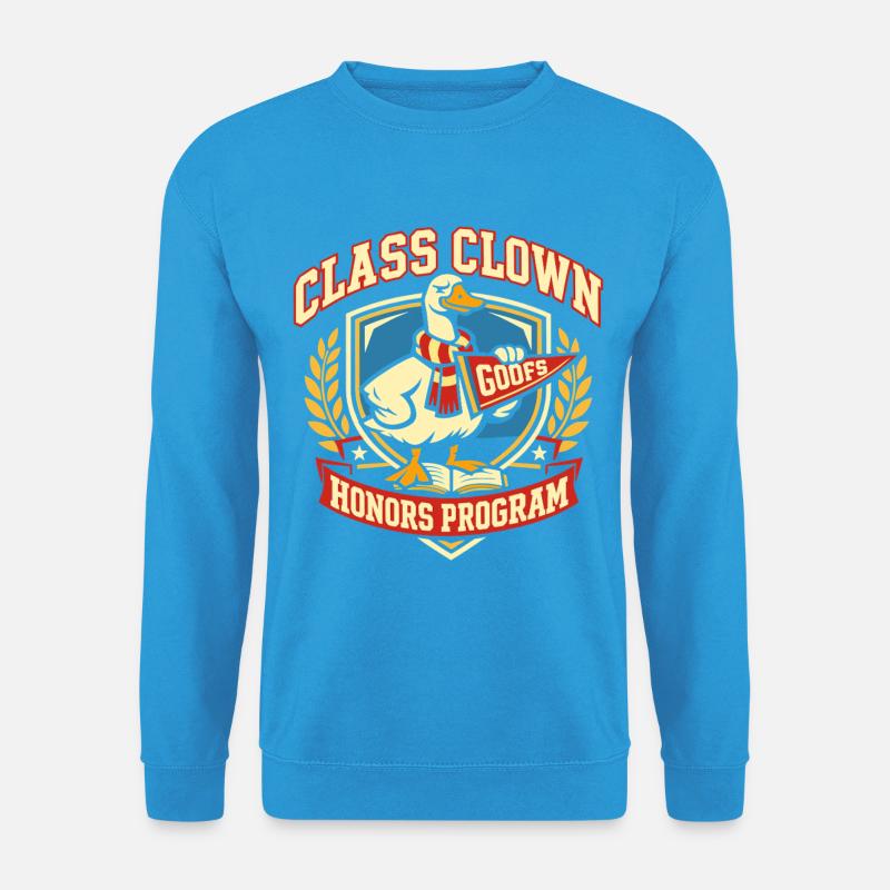 Class Clown - Unisex Pullover - Meeresblau
