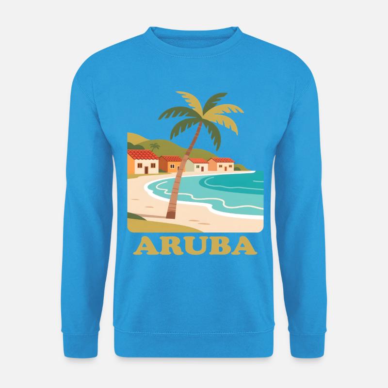 Aruba - Unisex Pullover - Meeresblau