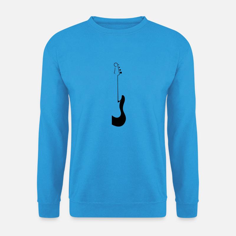 Gitarre - Unisex Pullover - Meeresblau