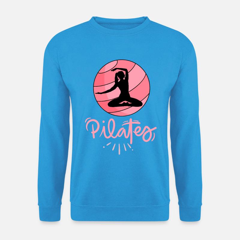 Pilates - Unisex Pullover - Meeresblau