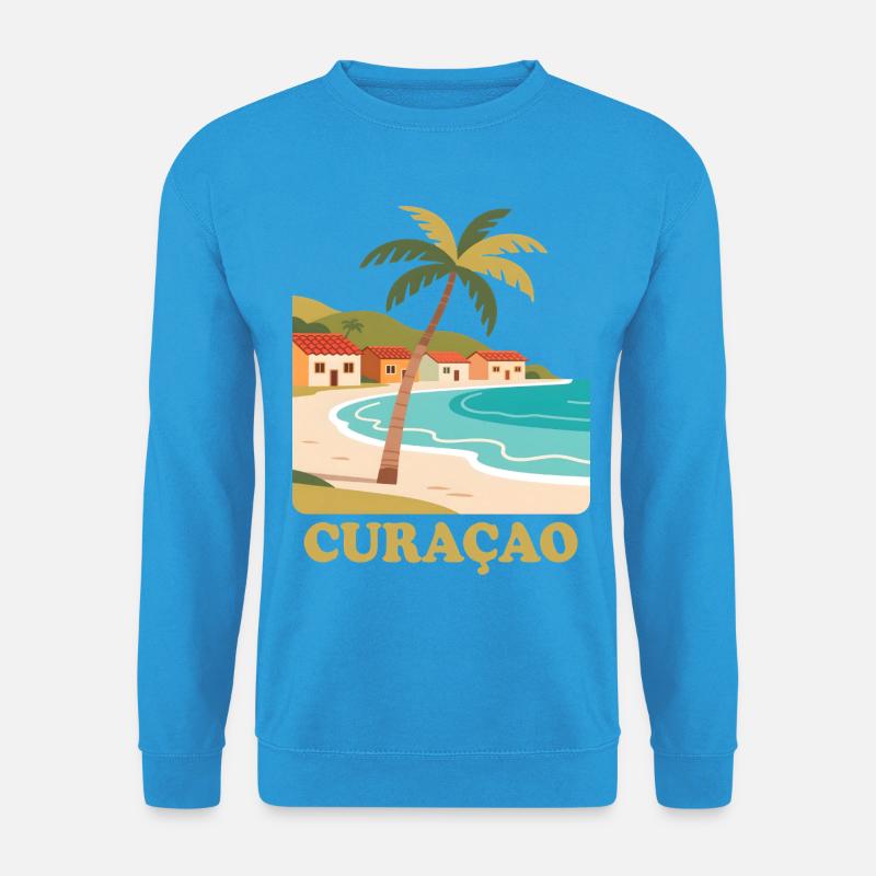 Curacao - Unisex Pullover - Meeresblau