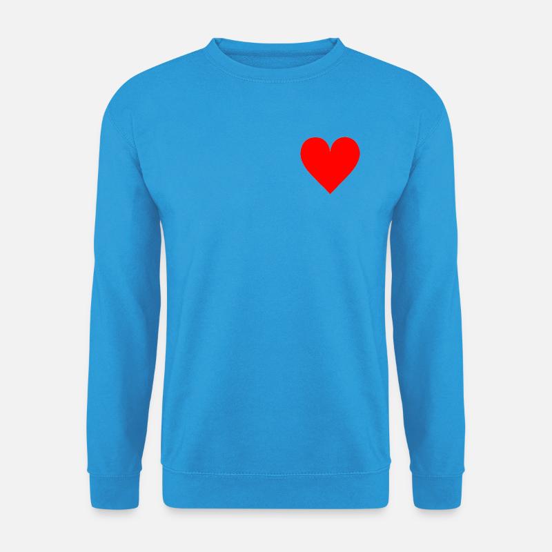 Heart Collection: Die absolute Liebe - Unisex Pullover - Meeresblau