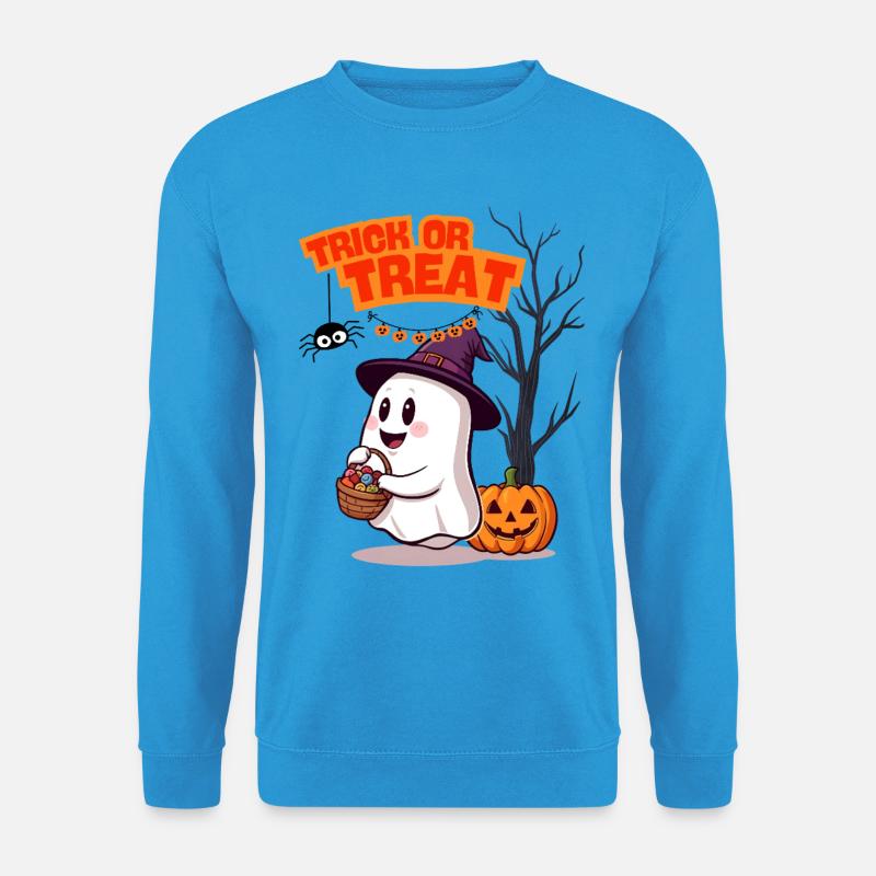 Halloween1 - Unisex Pullover - Meeresblau