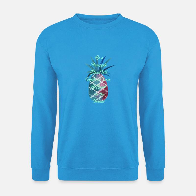 Be a Pineapple: Lapis - Unisex Pullover - Meeresblau