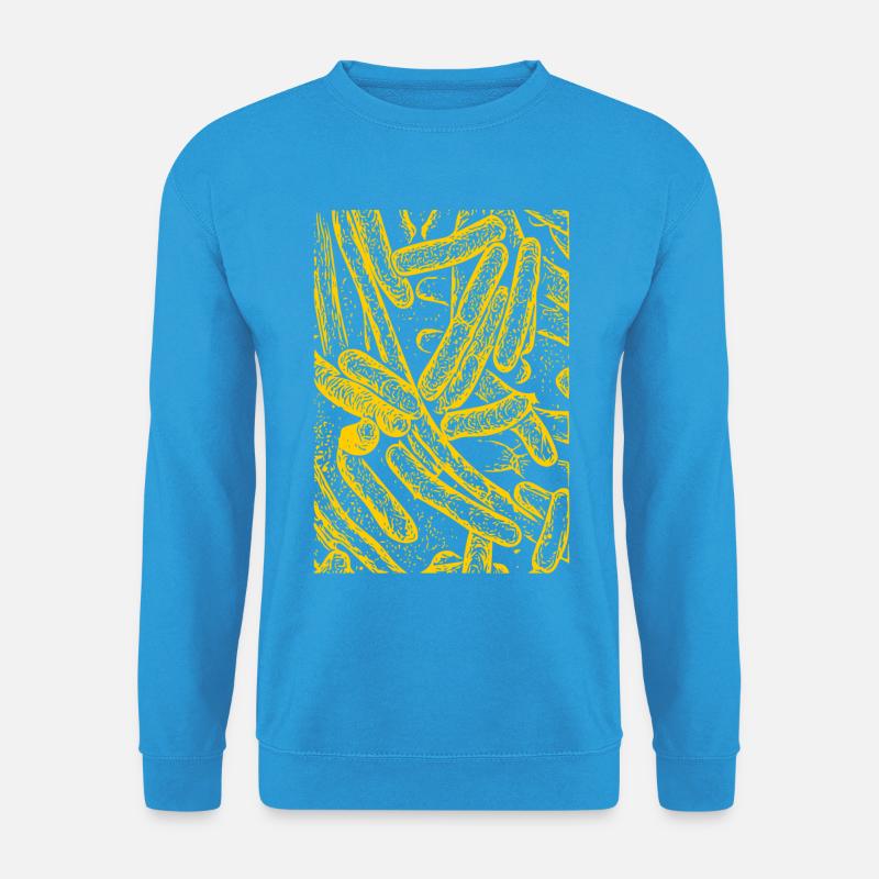 Bakterien - Unisex Pullover - Meeresblau