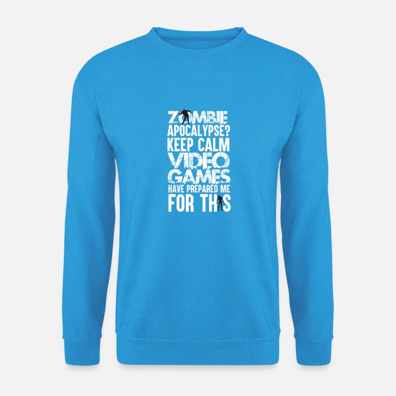 Apokalypse - Gaming - Unisex Pullover - Meeresblau