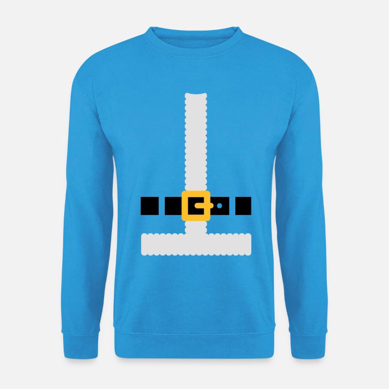 Weihnachtsmann Kostuum - Unisex Pullover - Meeresblau