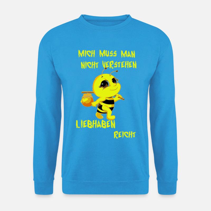 Süße Bienchen - Unisex Pullover - Meeresblau