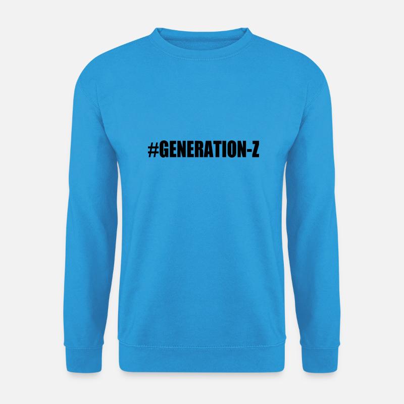 Generation z - Unisex Pullover - Meeresblau