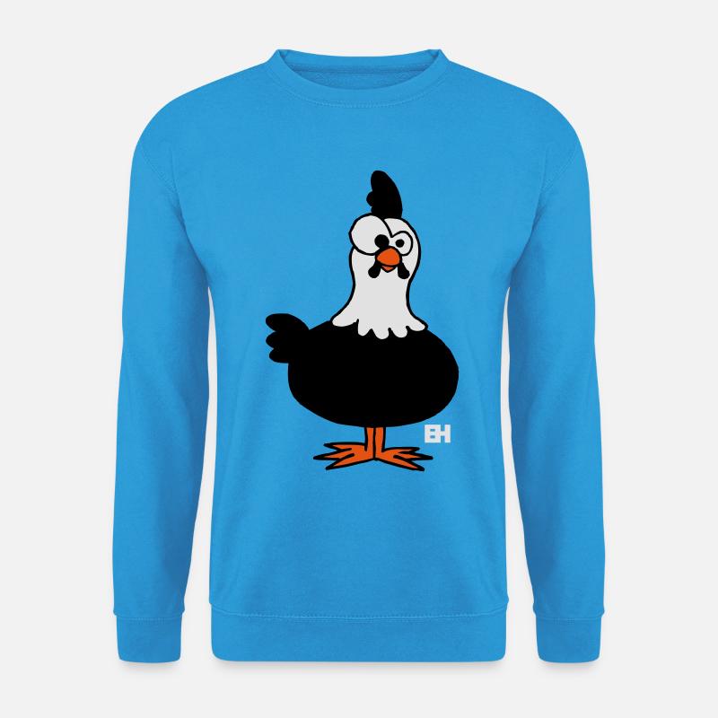 Huhn - Hühnchen - Unisex Pullover - Meeresblau