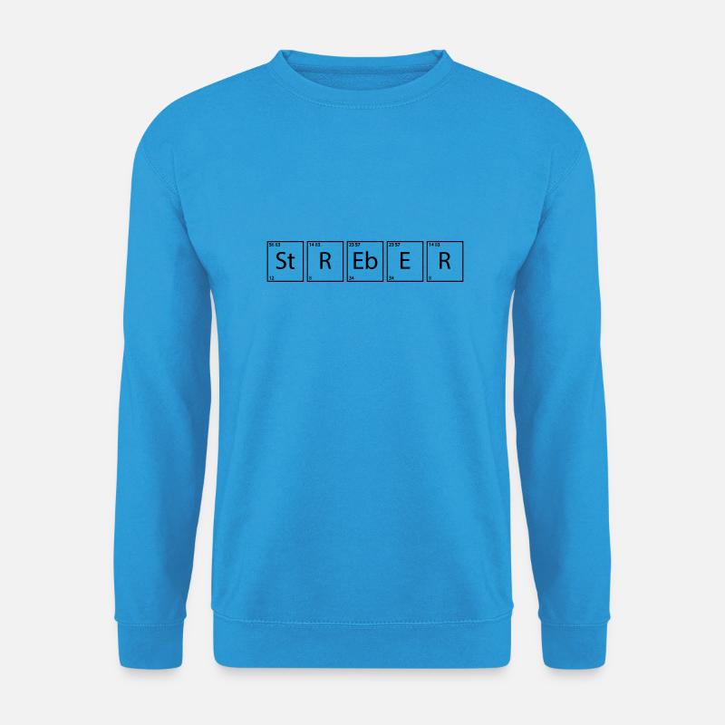 streber - Unisex Pullover - Meeresblau