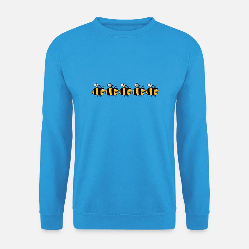 Lustige Dicke Bienen - Unisex Pullover - Meeresblau