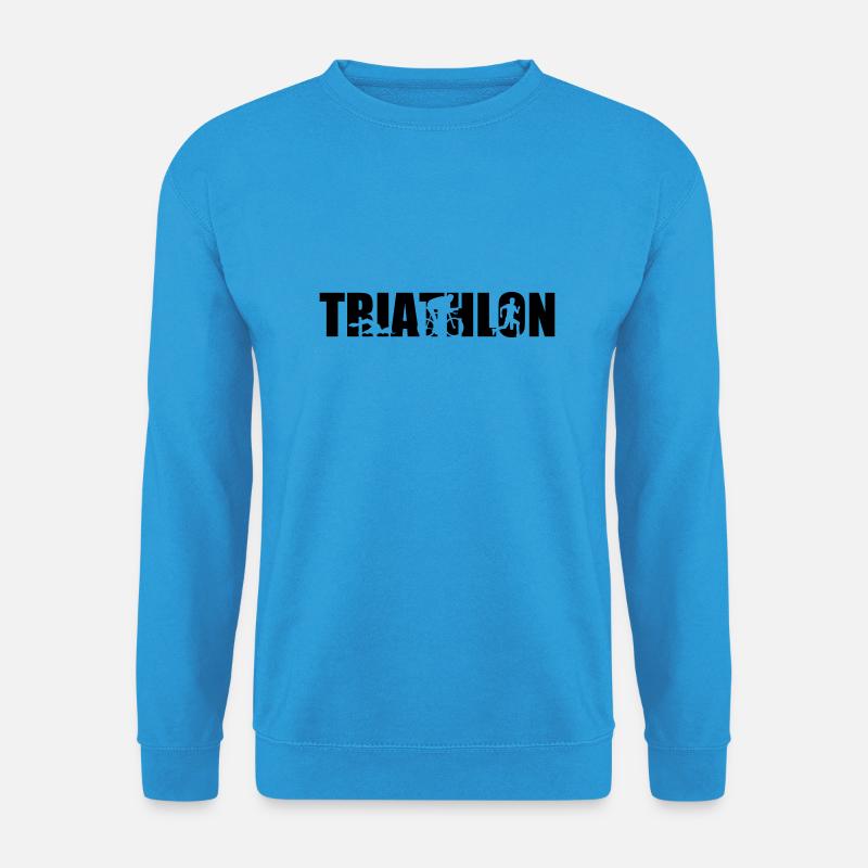 Triathlon - Unisex Pullover - Meeresblau