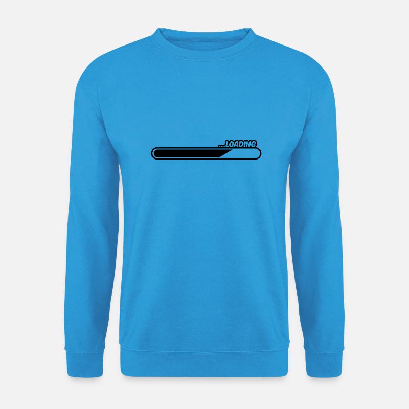 loading_ay1 - Unisex Pullover - Meeresblau