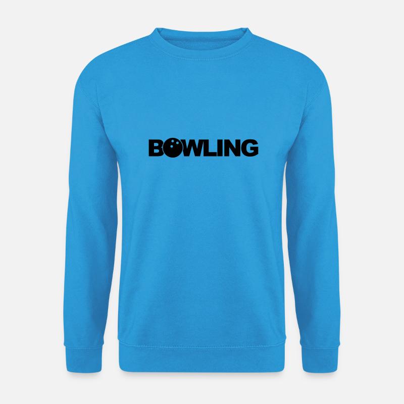 Bowling - Unisex Pullover - Meeresblau