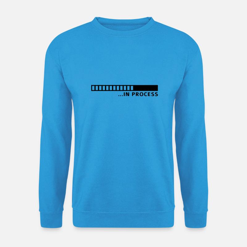 in_process__f1 - Unisex Pullover - Meeresblau