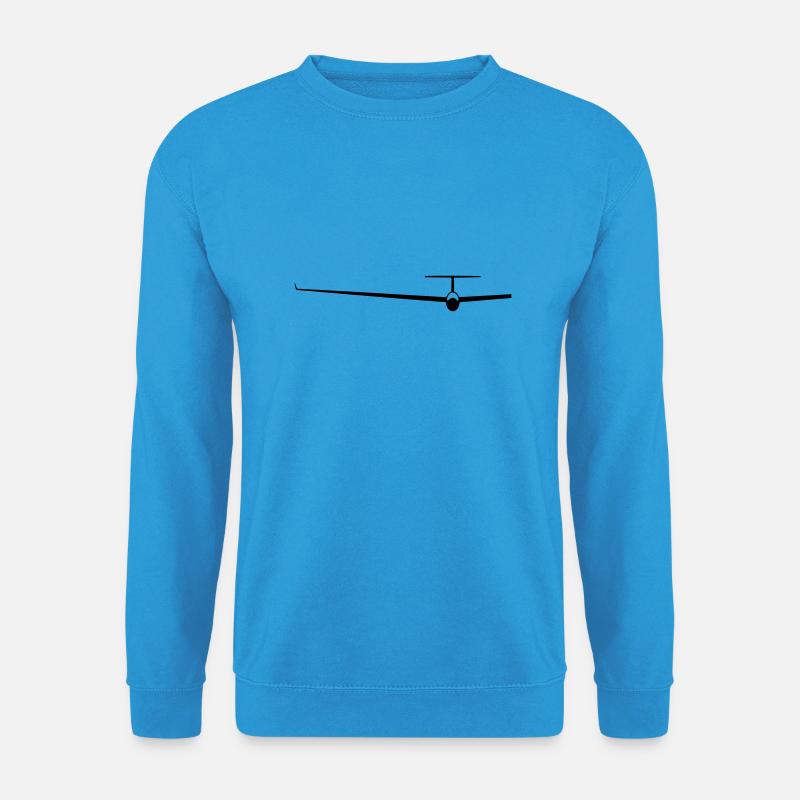Segelflieger Geschenk - Unisex Pullover - Meeresblau