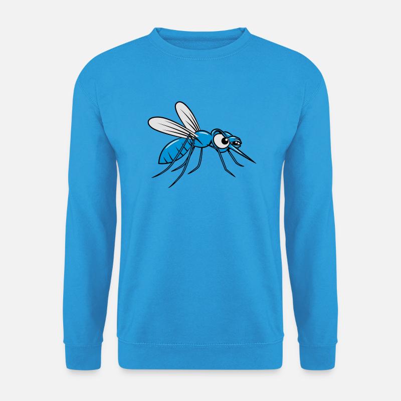 Mücke witzig - Unisex Pullover - Meeresblau