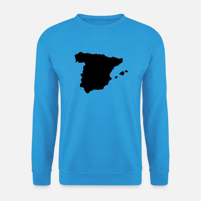 spain - Unisex Pullover - Meeresblau