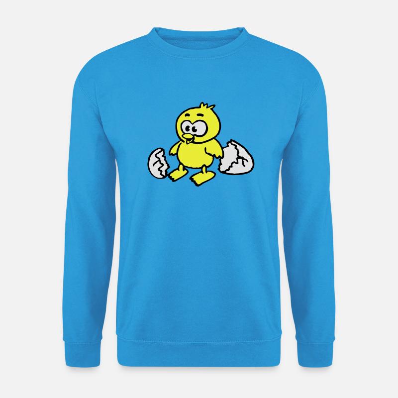 kuken_a_3c - Unisex Pullover - Meeresblau