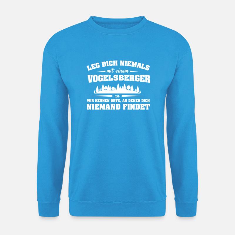 Städte Vogelsberger - Unisex Pullover - Meeresblau
