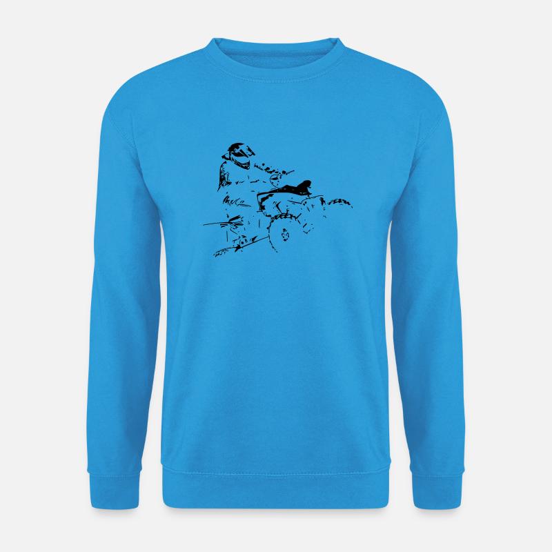 Quadbike - Unisex Pullover - Meeresblau
