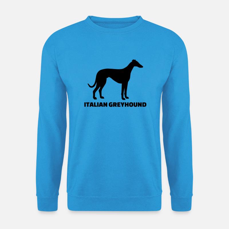 Italian Greyhound - Unisex Pullover - Meeresblau